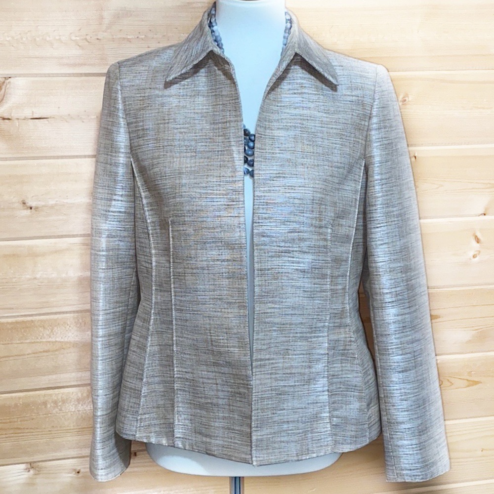 Kasper Blazer In Golden Tan size 8